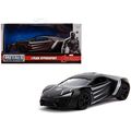 Lykan Hypersport Matt Black "Black Panther" The...