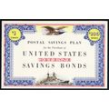 Postal Savings Bond Booklet For S4 Containing 2...