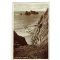 Channel Islands postcard Garden Rocks Alderney