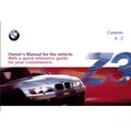 BMW Z3 OWNERS MANUAL 1999 MOTOR CAR 198 PAGES I...