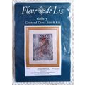 Coats Fleur de Lis Printed fabric Cross stitch ...