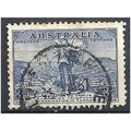 Australia 1935 SG157 3d Blue Silver Jubilee Fin...