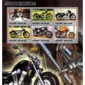 GUINE BISSAU 2005 SHEET MNH MOTORCYCLES MOTOCIC...