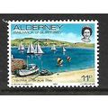 ALDERNEY 1983 SG A4 11p YACHTS IN BRAYE BAY U/M...