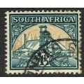 South Africa 1941 Definitive Issue 1½d Blue Gre...