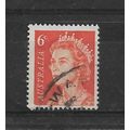 Australia.SG387a 6c Queen Elizabeth II (Orange)...