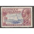 Cayman Islands 1935 SG100 2d ultramarine & Purp...