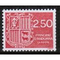 1991 Andorra - Sc# 387 Mint NH - Coat of Arms b...