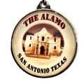 San Antonio Texas The Alamo Keychain Luggage Pu...