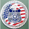 FBI Special Agent. Challenge Coin. 1.50". Silve...