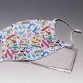ADJUSTABLE Alef Bet Face Mask[ ]