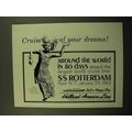 1962 Holland-America Line Ad - Cruise of Your Dreams