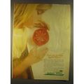 1963 Dow Saran Wrap Ad - How did the dew get in there?