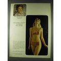 1978 Olga Bodysilk Bra and Panties Ad