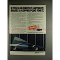 1985 Autolite Spark Plugs Ad w/ Lancia Stratos ...