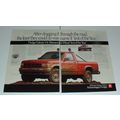 1991 Dodge 4x4 V-8 Truck Ad - Through the Mud!