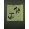 1949 Bronzini Fish Cuff Links Ad - A Shop for Men