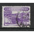 PERU 1938 LOCAL MOTIVES 1s.50 VIOLET NAT RADIO ...