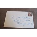 New Zealand Postal Cover - 3d Brown definitive ...