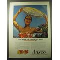 1960 Ansco Anscochrome Film Ad - Even when the light's not right