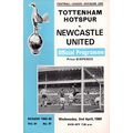 1968/69 Tottenham Hotspur / Spurs vs Newcastle ...