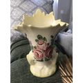 Vintage Camark Art Pottery Vase Planter Handles...