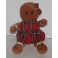 Teddy Mountain 10 inch Gingerbread Girl Plush