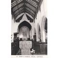 E368 WILBY - ST MARYS CHURCH INTERIOR