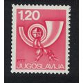 Yugoslavia Posthorn 1.20 Din 1974 MNH SG#1567 M...