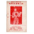 Rye House v Weymouth 1963 speedway programme
