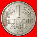 Ⰶ NOT COMMUNIST (1950-2001): GERMANY ★ 1 MARK 1...