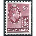 Virgin Islands 1938 SG119 5/- Carmine CSP Mount...