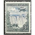 Rhodesia & Nyasaland 1955 SG16 3d Ultramarine &...