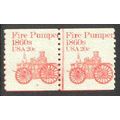 1908 20c Fire Pumper Average MNH Dry Gum CNP Le...