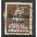 GERMAN STATES BAVARIA 1920 F.P GLASS 40pf BISTR...