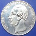 1855 2 Thaler, Germany. Challenge Coin, Souveni...