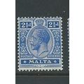 malta stamps george v sg77 shade sg 77 hm multi...