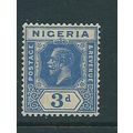 nigeria stamp nigeria sg23 aged gum sg 23