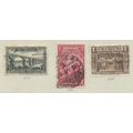 Uruguay Stamps Scott #394 To 396, Used