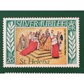 St Helena 1977 Silver Jubilee 26p Duke Edinburg...