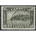 Canada 1930 12c Grey BIack SG300 FU