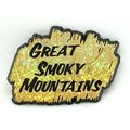 Great Smoky Mountains Gold Prism Fridge Magnet