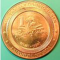 River Palms. $1 Casino Token. Laughlin, NV. J79.