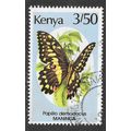 KENYA 1988 BUTTERFLY 3/50 DEMODOCUS CITRUS SWAL...