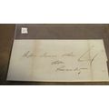 QV Quen Victoria 1838 GB Pre-Stamp Cover to Cov...