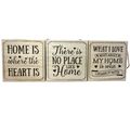 Homely Home Wooden Plaque Sign Wall Hanging