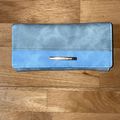 Women’s purse blue leather