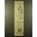 1961 Elizabeth Arden Invisible Veil Advertisement
