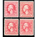 526-28B, Mint VF NH 2¢ Stamps - SCV $172 - Stua...