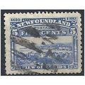Newfoundland 1910 SG99 5c Bright Blue Good Used...
